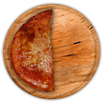 Fried Half Pizza Supper 